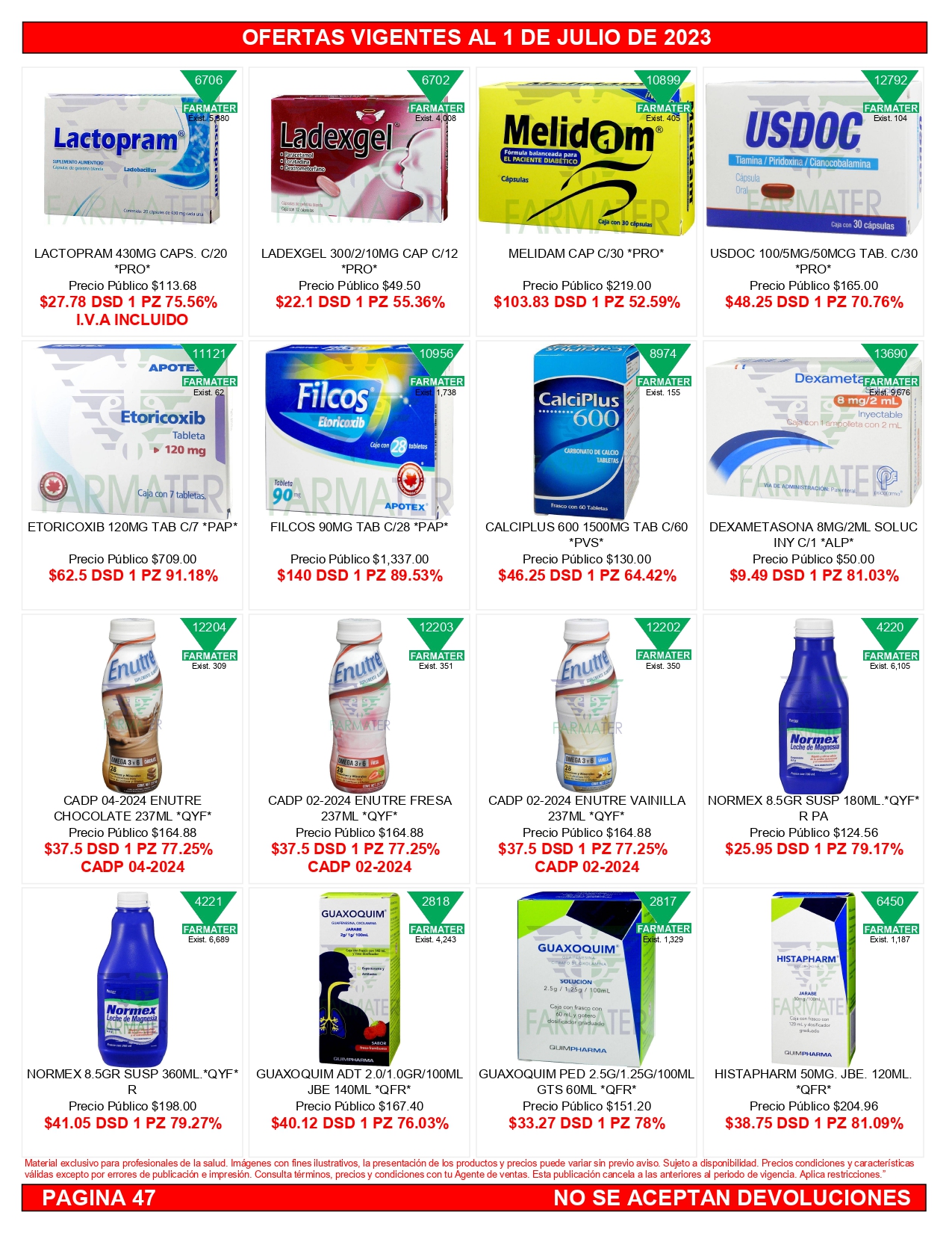 Catalogo Farmater Julio